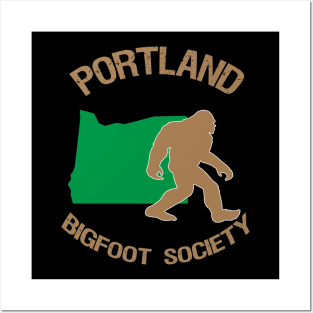 Portland Bigfoot Society Posters and Art